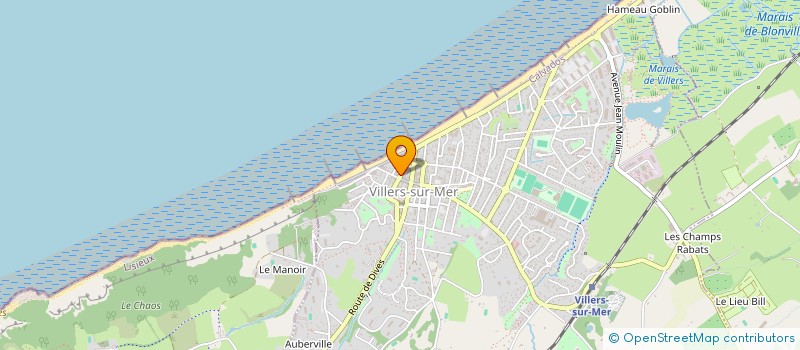 localisation de l'entreprise MONSIEUR MARTIAL LEPROULT à VILLERS-SUR-MER
