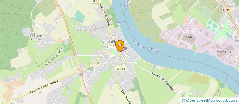 localisation de l'entreprise MONSIEUR MARTIAL LIMARE  ARELAUNE-EN-SEINE