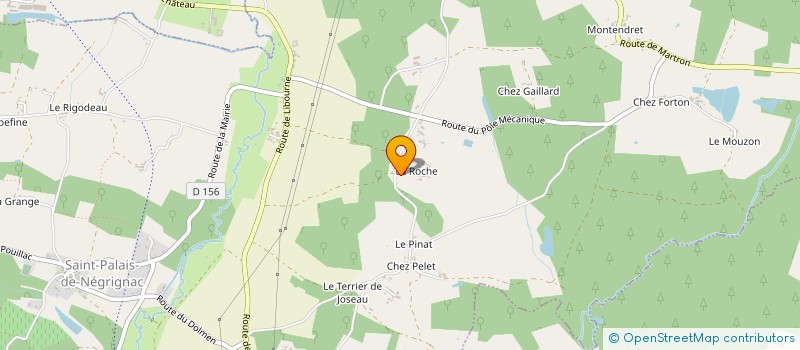 localisation de l'entreprise MONSIEUR MARTIAL MALITOURNE à SAINT-PALAIS-DE-NEGRIGNAC