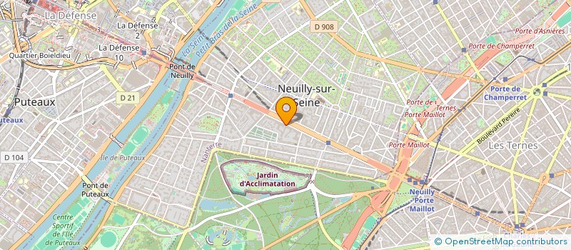 localisation de l'entreprise MONSIEUR MARTIAL MASSIANI à NEUILLY-SUR-SEINE