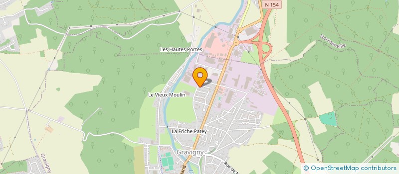 localisation de l'entreprise MONSIEUR MARTIAL MAYNADIER à GRAVIGNY