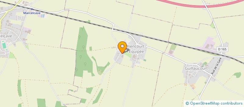 localisation de l'entreprise MONSIEUR MARTIAL MEHAYE  WIENCOURT-L EQUIPEE