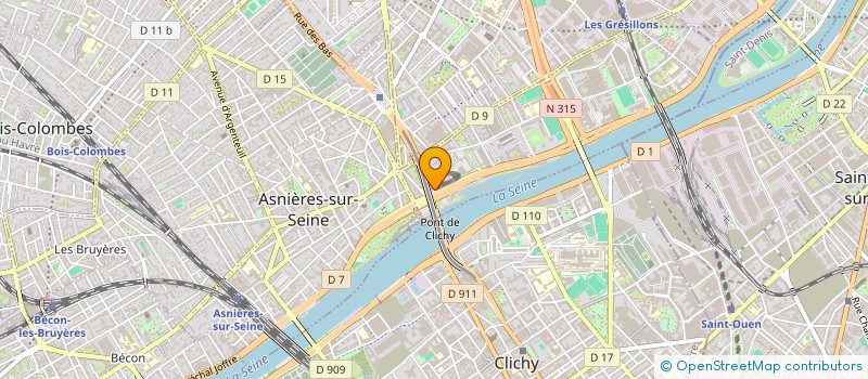 localisation de l'entreprise MONSIEUR MARTIAL MERLIN à ASNIERES-SUR-SEINE