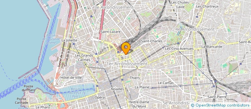 localisation de l'entreprise MONSIEUR MARTIAL METAYER à MARSEILLE