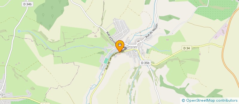 localisation de l'entreprise MONSIEUR MARTIAL MEYER  VOLMUNSTER