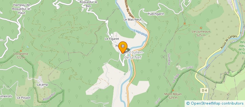 localisation de l'entreprise MONSIEUR MARTIAL MIKA  SAINT-JULIEN-DE-LA-NEF