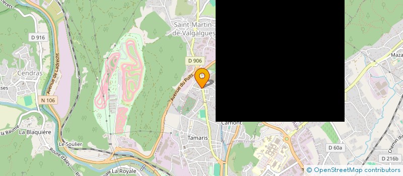 localisation de l'entreprise MONSIEUR MARTIAL MONTELS  SAINT-MARTIN-DE-VALGALGUES