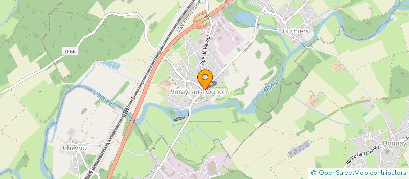 localisation de l'entreprise MONSIEUR MARTIAL MOREAU  CORDONNET