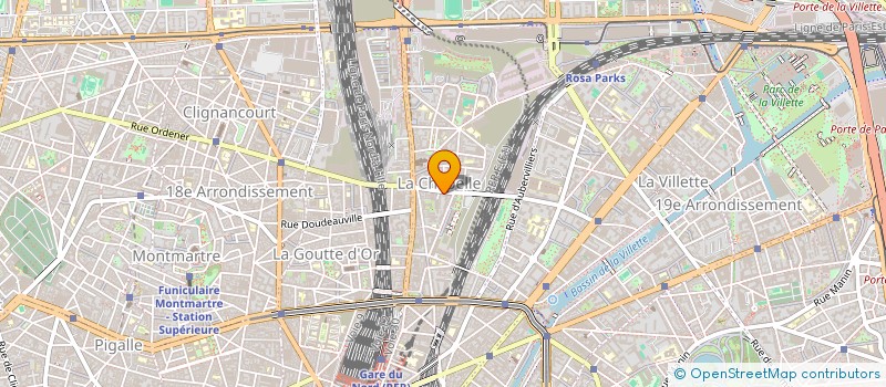 localisation de l'entreprise MONSIEUR MARTIAL MOUCLE  PARIS