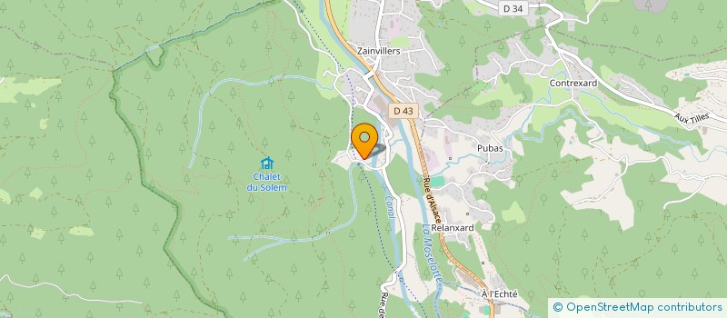 localisation de l'entreprise MONSIEUR MARTIAL MOUGEL  VAGNEY