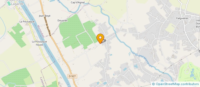 localisation de l'entreprise MONSIEUR MARTIAL MUSITELLI  MONTAUBAN