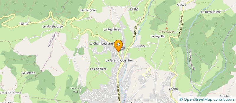 localisation de l'entreprise MONSIEUR MARTIAL NAMDENGANANA  SORBIERS