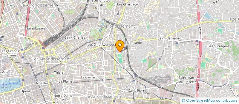 localisation de l'entreprise MONSIEUR MARTIAL NANNERO à MARSEILLE