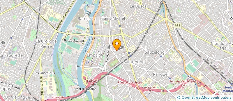 localisation de l'entreprise MONSIEUR MARTIAL NNOMO YENE à TOULOUSE