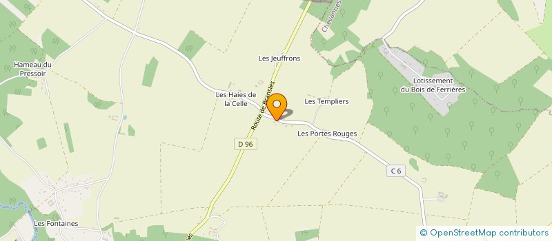 localisation de l'entreprise MONSIEUR MARTIAL ODDI à FERRIERES-EN-GATINAIS