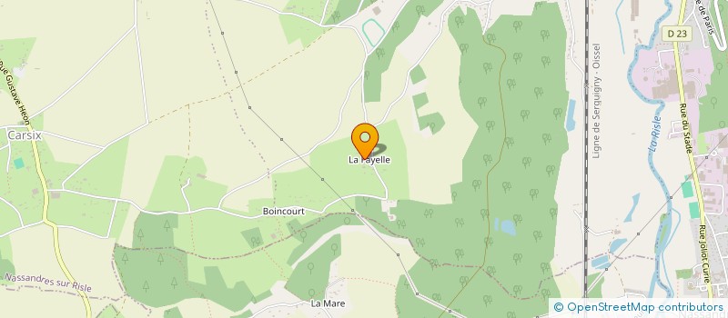 localisation de l'entreprise MONSIEUR MARTIAL PALLOIS à NASSANDRES SUR RISLE