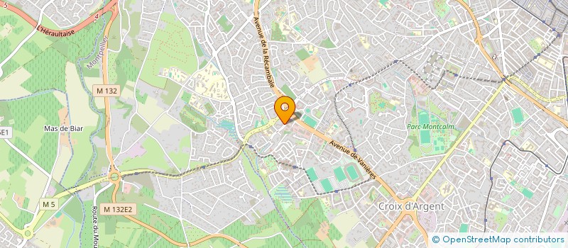 localisation de l'entreprise MONSIEUR MARTIAL PECHON à MONTPELLIER