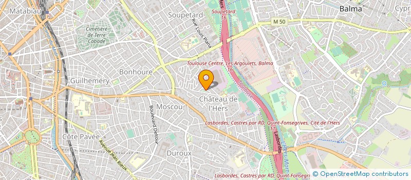 localisation de l'entreprise MONSIEUR MARTIAL PEREZ à TOULOUSE