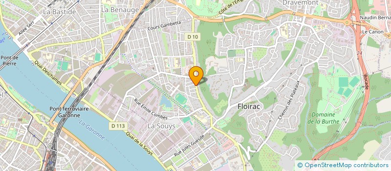 localisation de l'entreprise MONSIEUR MARTIAL PEREZ  FLOIRAC