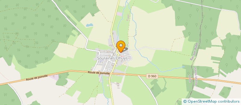 localisation de l'entreprise MONSIEUR MARTIAL PETIOT  SOULAINES-DHUYS