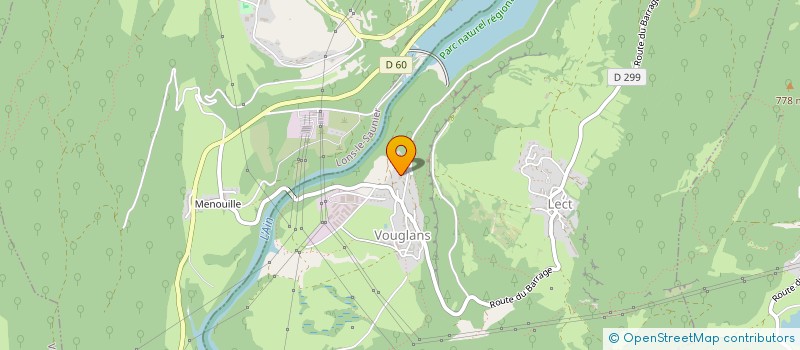 localisation de l'entreprise MONSIEUR MARTIAL PETIT  LECT