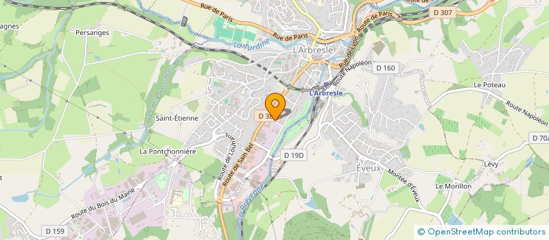 localisation de l'entreprise MONSIEUR MARTIAL PETITJEAN  SAINT-FORGEUX