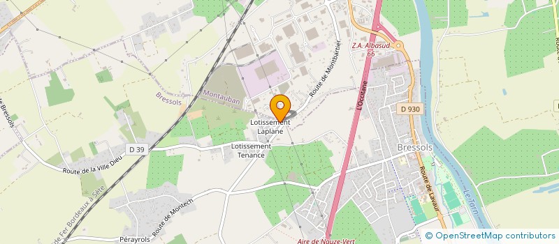 localisation de l'entreprise MONSIEUR MARTIAL PILON  BRESSOLS