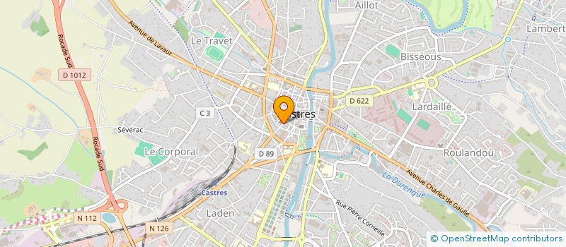 localisation de l'entreprise MONSIEUR MARTIAL PREVEL à CASTRES