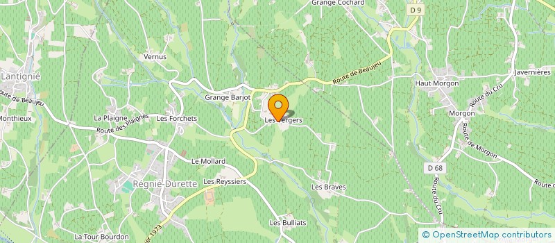 localisation de l'entreprise MONSIEUR MARTIAL RAMPON à LANTIGNIE