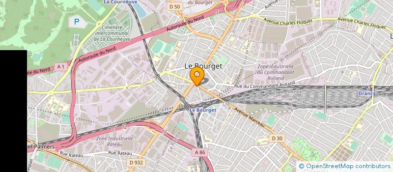 localisation de l'entreprise MONSIEUR MARTIAL RANDRIAMADISOA à LE BOURGET