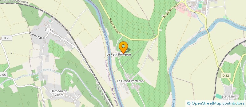 localisation de l'entreprise MONSIEUR MARTIAL RASSENEUR à CROUTTES-SUR-MARNE