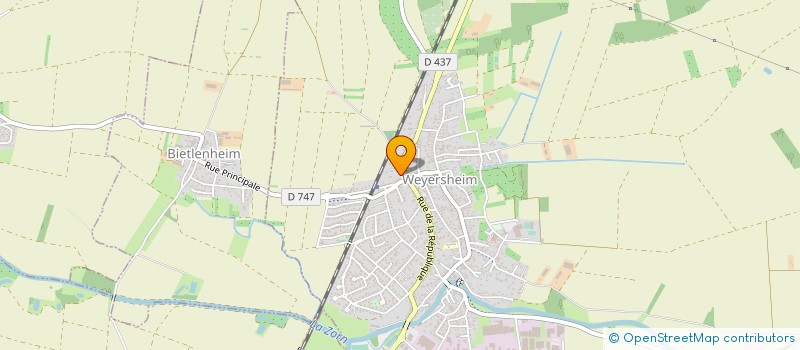 localisation de l'entreprise MONSIEUR MARTIAL ROGGY à WEYERSHEIM