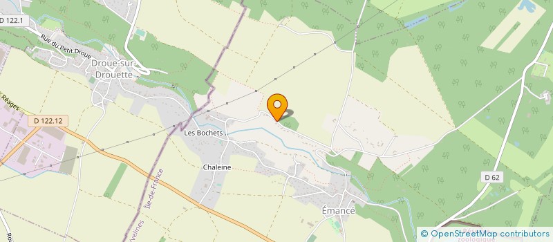 localisation de l'entreprise MONSIEUR MARTIAL ROUBAUD  EMANCE