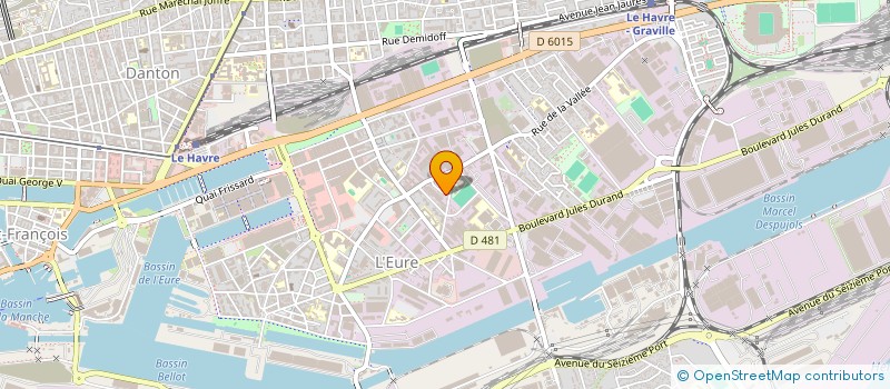 localisation de l'entreprise MONSIEUR MARTIAL SORTAMBOSC à LE HAVRE