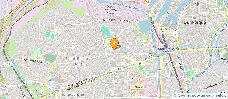 localisation de l'entreprise MONSIEUR MARTIAL STOPIN à DUNKERQUE