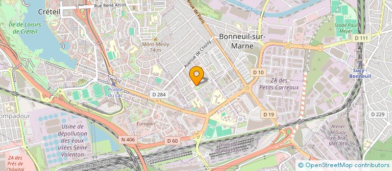 localisation de l'entreprise MONSIEUR MARTIAL TOUATI à BONNEUIL-SUR-MARNE