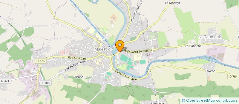 localisation de l'entreprise MONSIEUR MARTIAL TRIONNAIRE  MALESTROIT