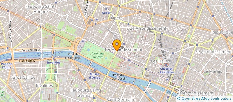 localisation de l'entreprise MONSIEUR MARTIAL VILLEMIN  PARIS