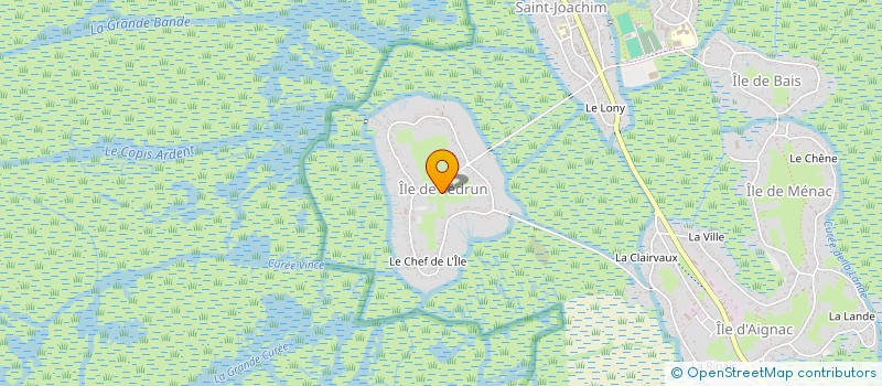 localisation de l'entreprise MONSIEUR MARTIAL VINCE  SAINT-JOACHIM