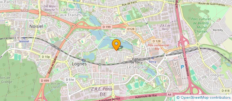 localisation de l'entreprise MONSIEUR MARTIAL VLAVO à LOGNES