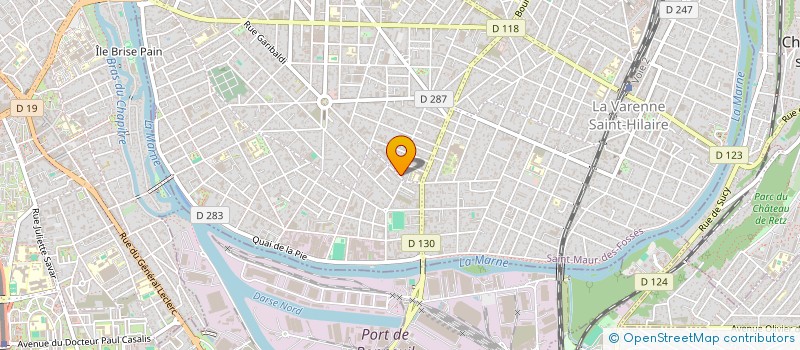 localisation de l'entreprise MONSIEUR MARTIAL ZE MESSOBOT  SAINT-MAUR-DES-FOSSES