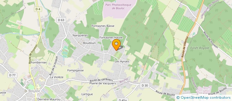 localisation de l'entreprise MONSIEUR MARTIAL ZIGLER à BOULOC