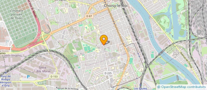 localisation de l'entreprise MONSIEUR MARTIAN BEREGOI  CHOISY-LE-ROI