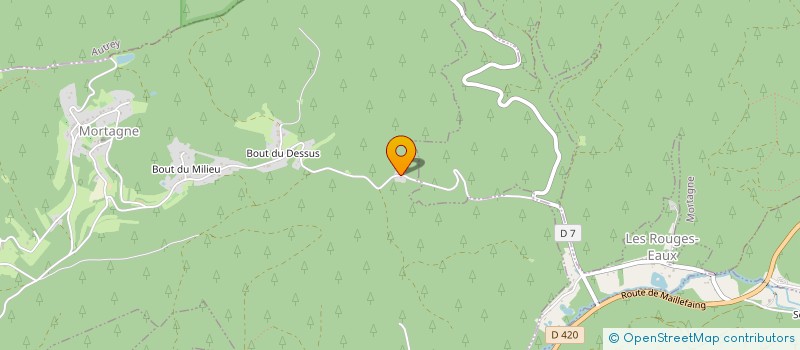 localisation de l'entreprise MONSIEUR MARTIJN BIERSTEKER  MORTAGNE