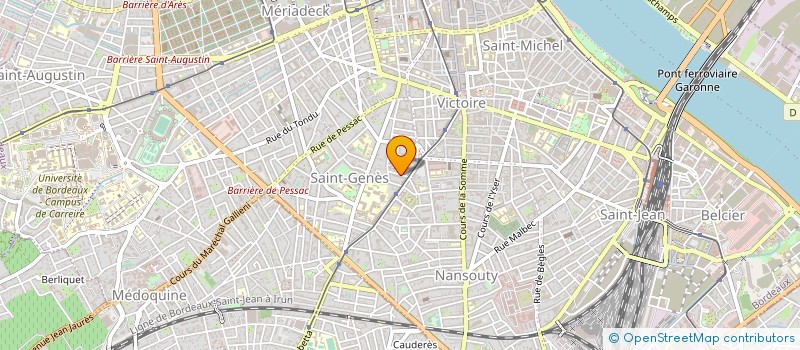 localisation de l'entreprise MONSIEUR MARTIK MKRTCHYAN  BORDEAUX