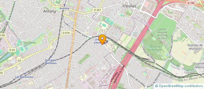 localisation de l'entreprise MONSIEUR MARTIM NUNES à ANTONY