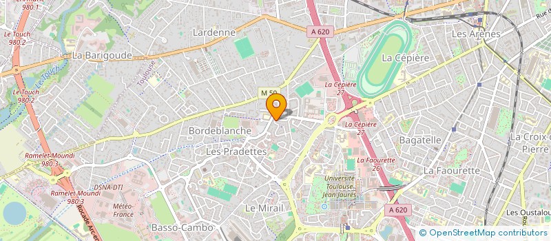 localisation de l'entreprise MONSIEUR MARTIN ADEWUMI à TOULOUSE