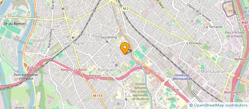 localisation de l'entreprise MONSIEUR MARTIN AKKOUCHE à TOULOUSE