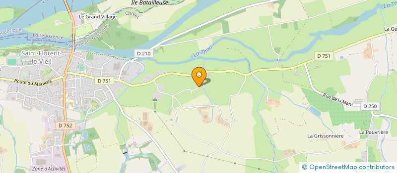 localisation de l'entreprise MONSIEUR MARTIN ALLARD  MAUGES-SUR-LOIRE