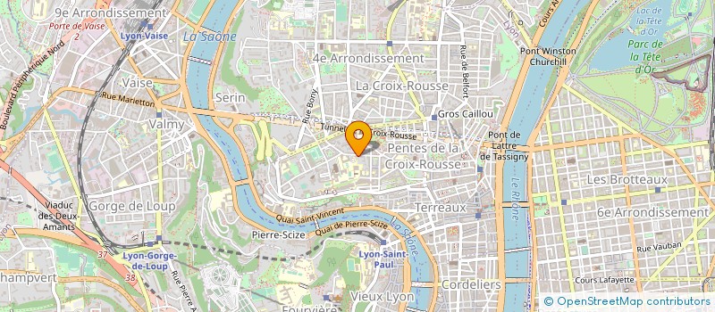 localisation de l'entreprise MONSIEUR MARTIN BAGNE à LYON